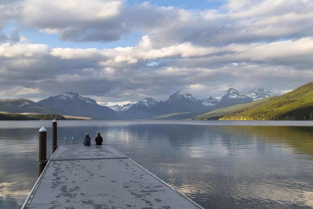 Lake MacDonald in Glacier National Park