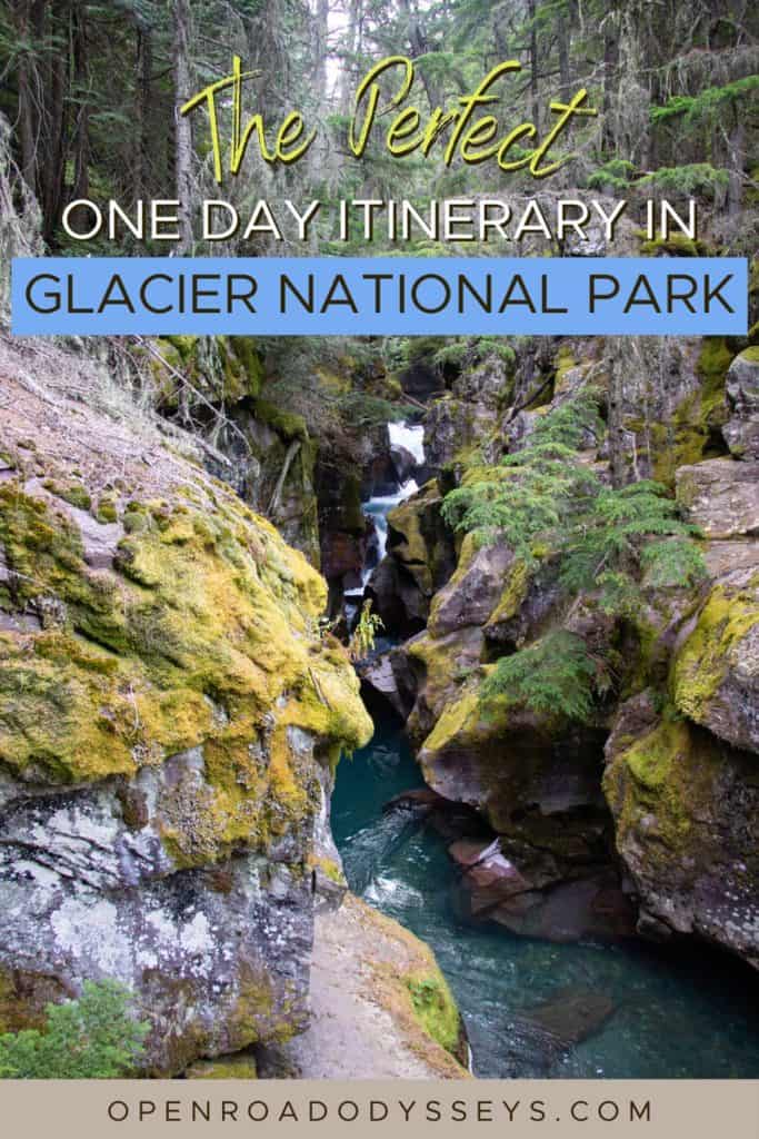 Check out this perfect one day itinerary for Glacier National Park