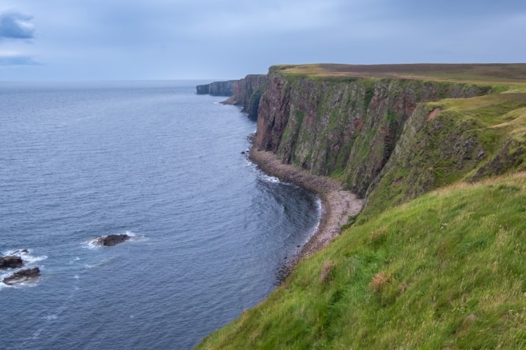 Duncansby Head along the NC500 in Northern Scotland